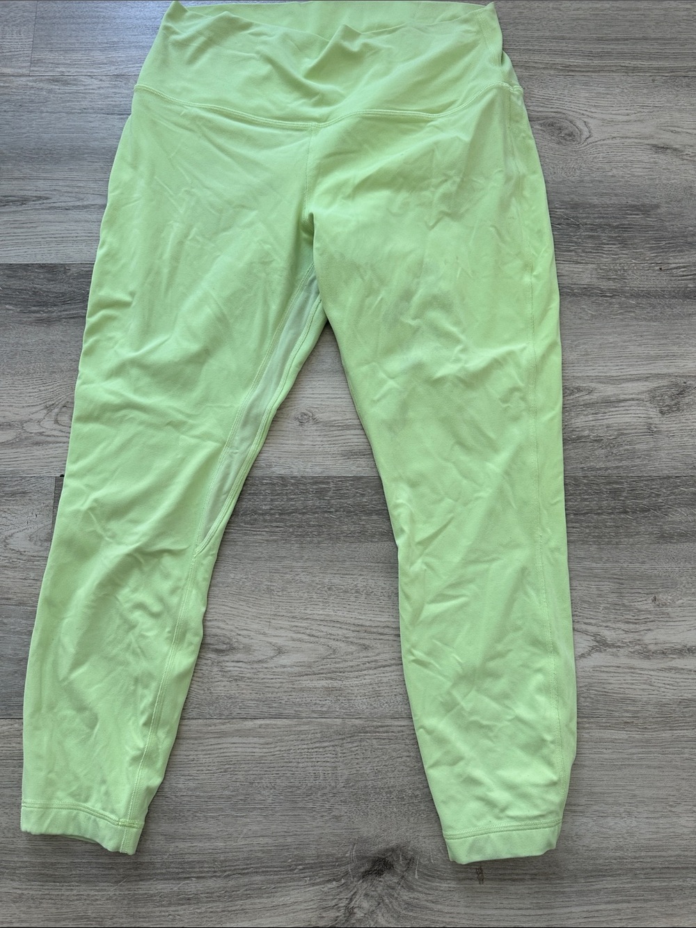 lululemon athletica Kids High-Waist Leggings in Neon Lime